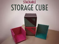 Stackable Storage/Gift Cube