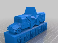 Star School Bus Rider Trophy v2