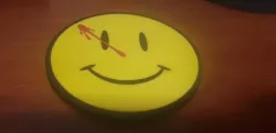 Watchmen logo coaster