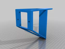 Wind sim mount for MOZA R5/R9