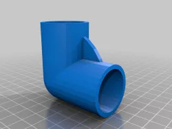 1" elbow for joining PVC pipe