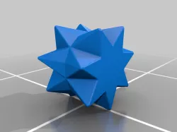 100. Heptagon Origami Geometric Planter Pot - V2 - Airi (Inches)