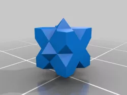 113. Cube Platonic Solid Planter Pot - V8 - Aoi (Inches)