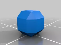 116. Cube Platonic Solid Geometric Planter Vase - V9 - Kaguya