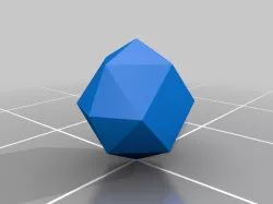 119. Cube Platonic Solid Planter Vase - V12 - Ayumi (Inches)