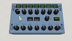 A320 ACP control panel