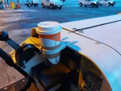 Airport Tug Cup Holder