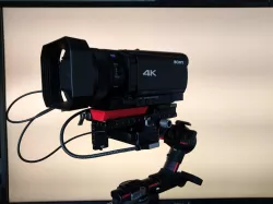 ARCA Swiss plate to mount SONY FDR-AX700 on DJI Ronin RS2