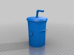 ATHF Master Shake Can Koozie
