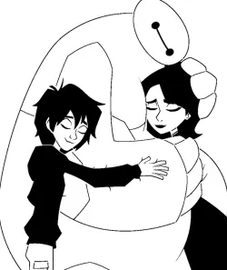 Baymax stencil 7