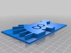 Bocephus Logo 3D (With Platform)