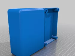 Box with screw holes