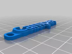 Camper Keychain