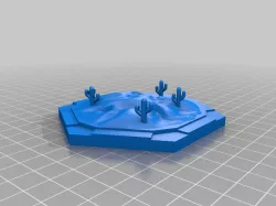 Catan Desert (Large Cacti)