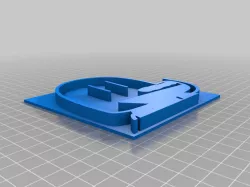Cheesy Logo 3D (With Platform)