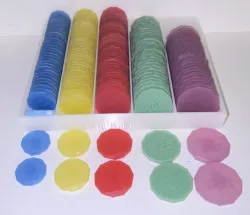 Coins and Coin Tray for Power Grid