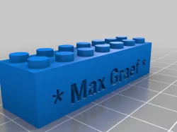 Customized LEGO Brick Max