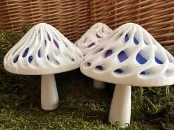 Dual Colour Modular Mushroom Caps (Surfaces)