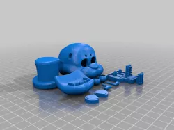 Freddy Fazbear Head w/Endo