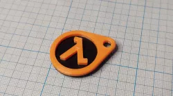 half-life keychain
