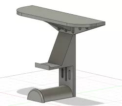 Headphone Stand, Controller, and Shelf Wall Mount