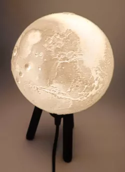 Hybrid Hanging/Desk Mars Lamp