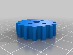 Iris servo gear