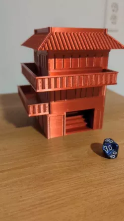 Japanese/Naruto Dice Tower