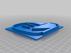 Joe Logo 3D (With Platform)