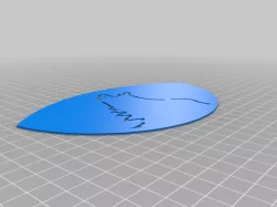 Keurig Tray Godilla outline