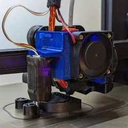 Lightweight E3V2Neo fan duct for Spider 3 hotend