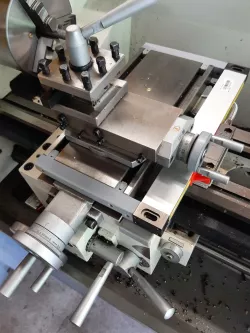 Linear Scale mountings for 500mm chinese lathe cross slide