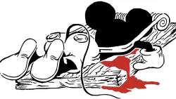 Mickey Mouse stencil 10