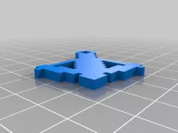 Minecraft Crossbow keychain