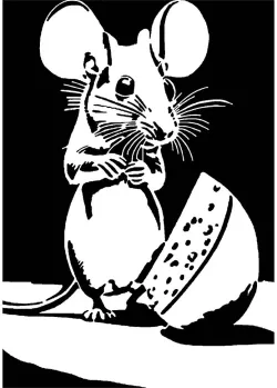 Mouse stencil