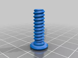 Mower Rubber Isolator bolt