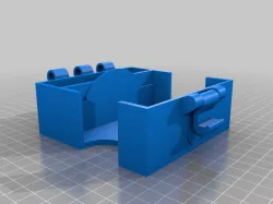 MTG Graveyard/Library CHEST BOX WITH LATCH - REMIX FOR THE LITTLE GUY