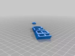My Customized iamburny's  Text - Name Keyring / Keyfob