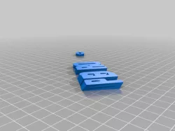 My Customized iamburny's  Text - Name Keyring / Keyfob