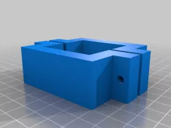 My Customized IKEA Lack Table Leg Clamp - metal legs