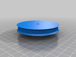 My Customized Parametric Pulley Library - Customizer Optimized