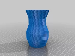 My Customized Parametric Vase Generator (Cutomize)