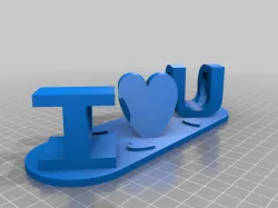 My Customized Triple Letter Blocks Illusion