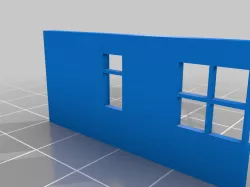 n scale semidetached house
