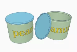 peanut case lid