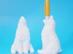 Polar Bear Marker Holder