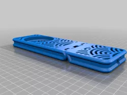 Print in Place Quadlock Mag Phone Stand - Water