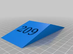 Room Number Door Stop