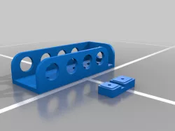 T REX 450 Battery Mount