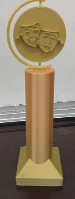 Theater trophy stand